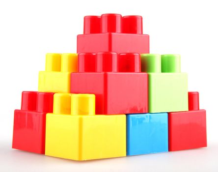 Plastic building blocks