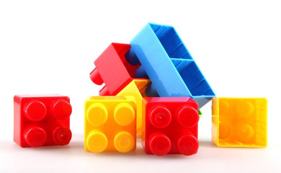 Plastic building blocks