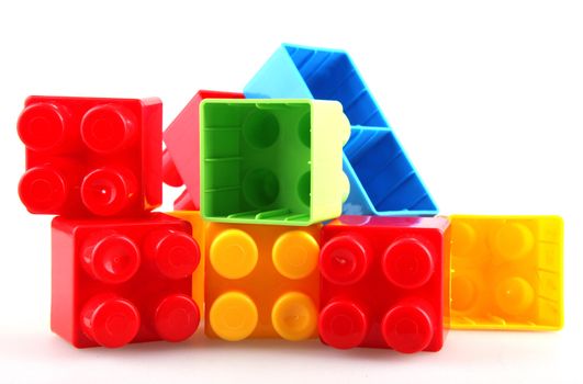 Plastic building blocks