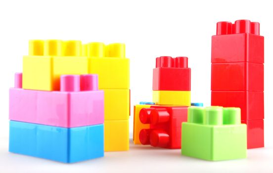 Plastic building blocks
