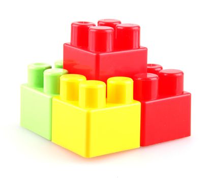 Plastic building blocks