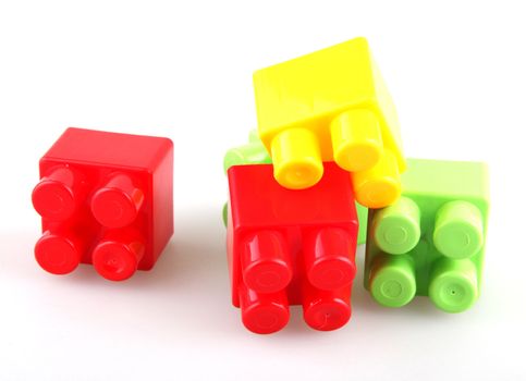 Plastic building blocks