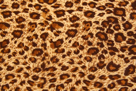 Texture of tiger fabric