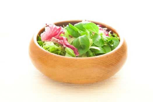 Bowl of fresh salad