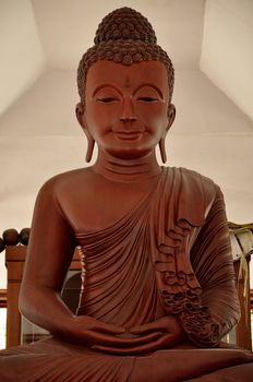 Buddha is made from good quality wood.