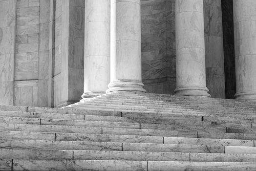 Pillars and Stairs