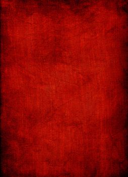 Red background texture in grunge.