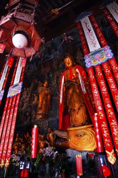 Jade Buddha Temple Jufo Si Shanghai China Most famous buddhist temple in Shanghai