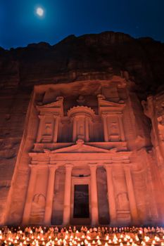 Ancient Petra city in jordan