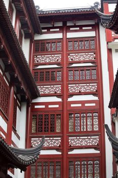 Old Shanghai Houses Yuyuan Garden China