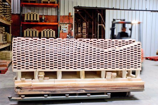 manufacturing plant of bricks