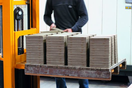 manufacturing plant of bricks