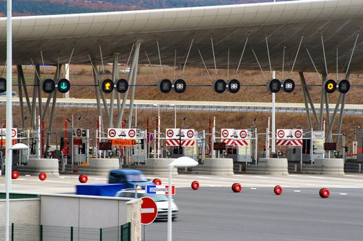 toll of motorway
