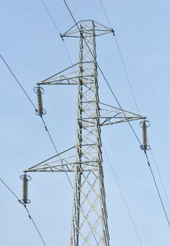 An electric power high voltage transmission line