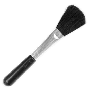 Brush for a make-up on a white background