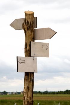 traffic sign on road