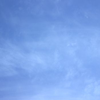 Blue sky with clouds