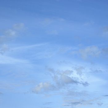 Blue sky with clouds