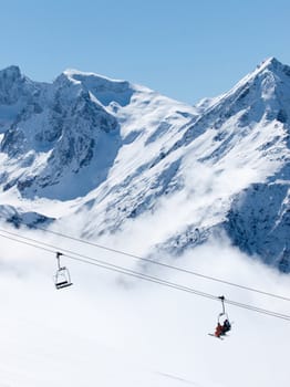The photograph was taken on holiday in the French Alps in Les Deux Alpes.
