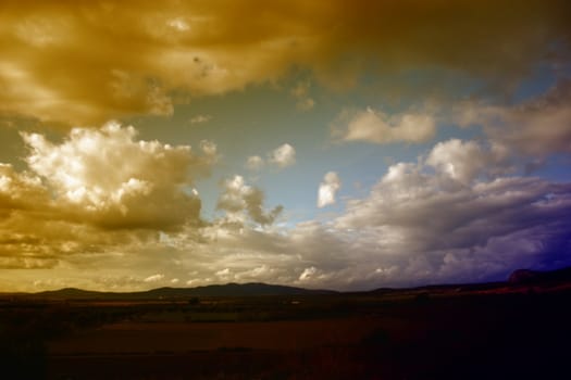 sky, clouds, landscape, rain, weather forecast, weather, seasons,