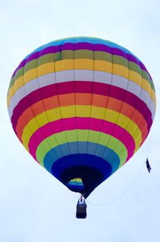 Hot air balloon in the sky