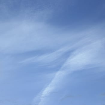 Blue sky with clouds