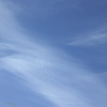 Blue sky with clouds