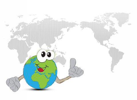 Earth Hand drawn