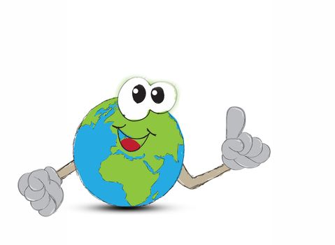 Earth Hand drawn