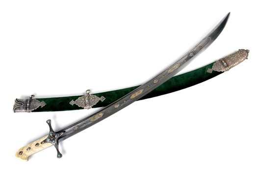 Ancient sabre. A smart variant of the fighting weapon