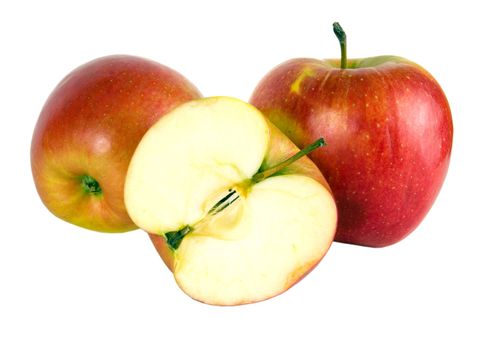 Apples - very tasty and useful meal. Apples are used at many diets