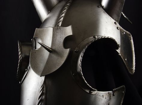 Armour for a head of a horse of the medieval knight