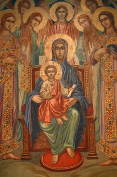 Blessed Virgin Mary with baby Jesus