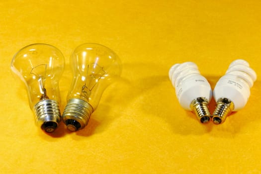 light bulbs, lighting, different costs of electricity