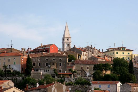 The city of Vrsar in Croatia