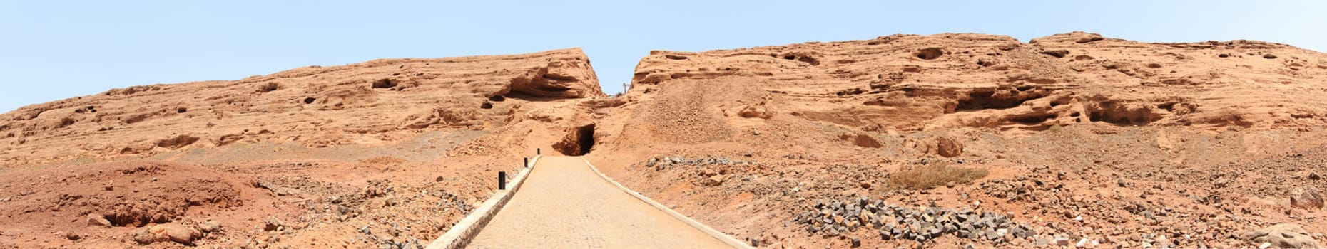 A mountain in Sal, Cape verde island