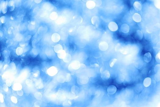 blue bokeh background macro close up