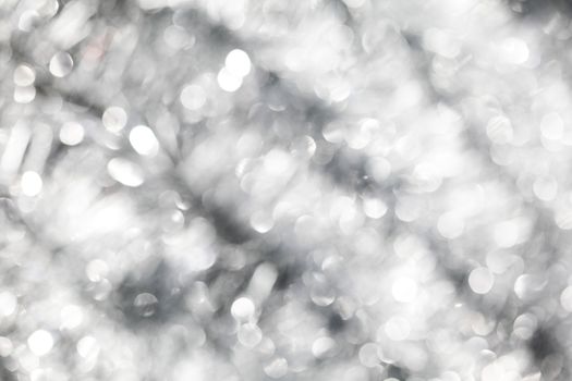 silver bokeh background macro close up