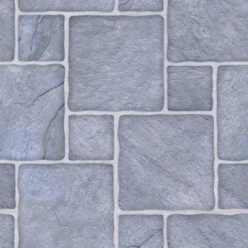 Blue marble-stone mosaic texture. (High.res.)