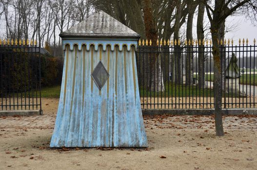 Hut in Versailles gardens, France