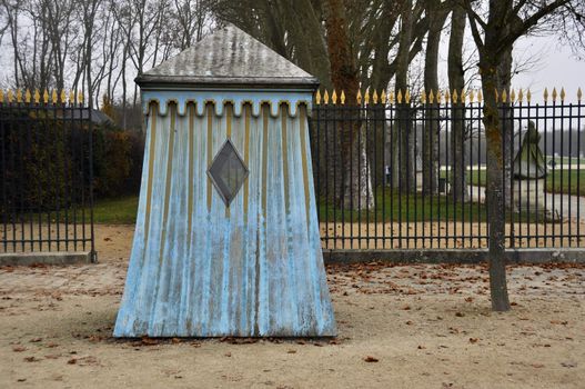 Hut in Versailles gardens, France