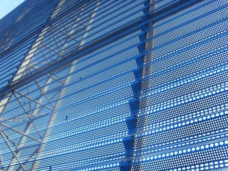 Windbreak dust suppression net