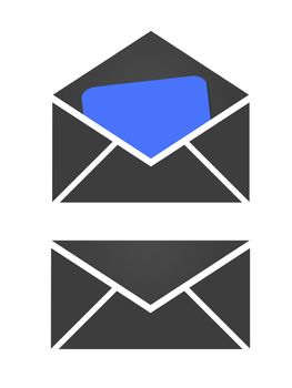 A conceptual illustrative you've got mail file