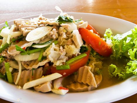 Thai cuisine yummy healthy food