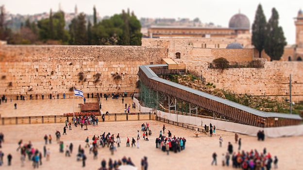 The Western Wall,Temple Mount, Jerusalem, Israel