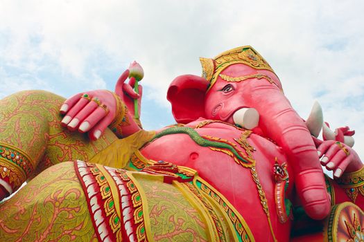 Hindu god, Ganesh statue in Thailand