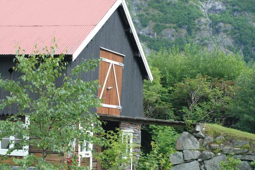 Barn in western Norway