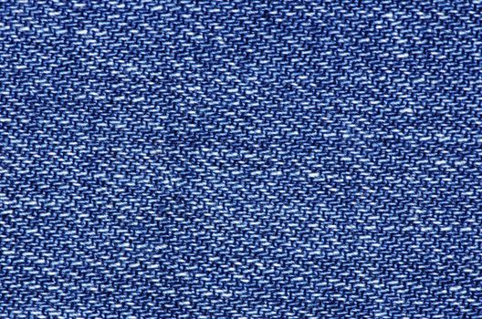 Textured striped blue jeans denim linen fabric background