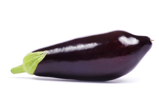 aubergine isolated on white background