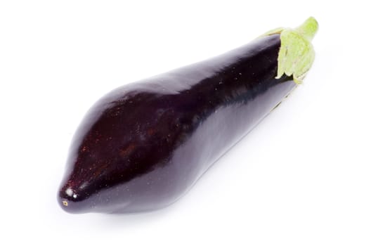aubergine isolated on white background